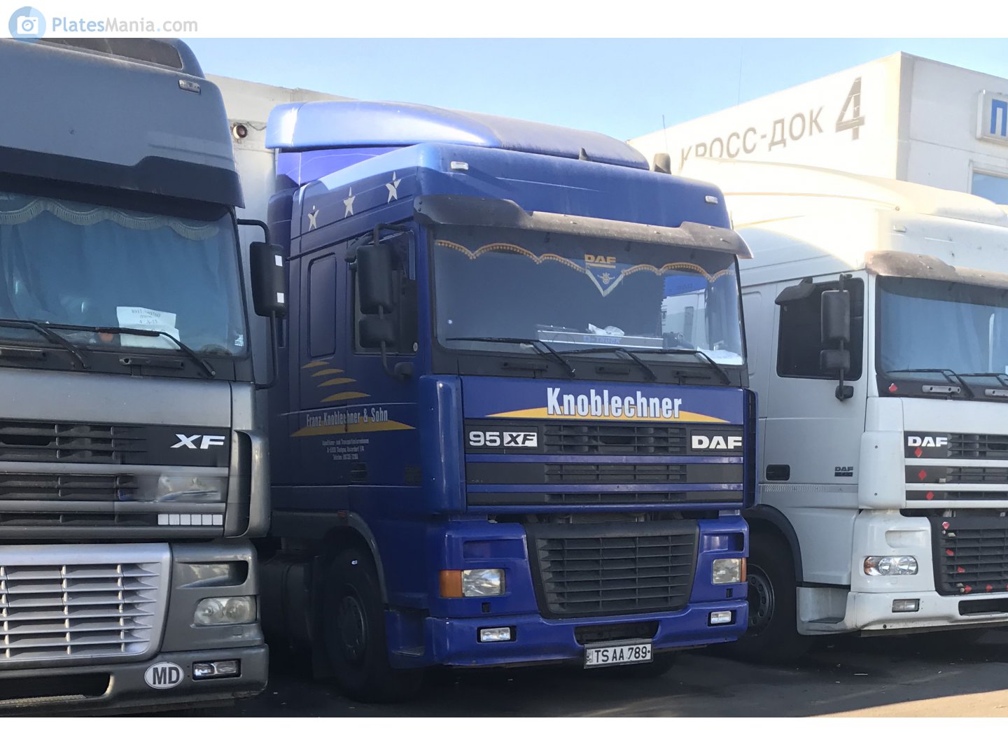 TS AA 789, DAF XF 1st gen (95XF), 1997–2002