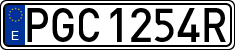 License plates of Spain, Official and military plates