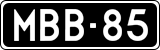 License plate of Finland, Oldtimers
