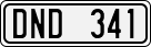 License plate of Sweden, Regular plates