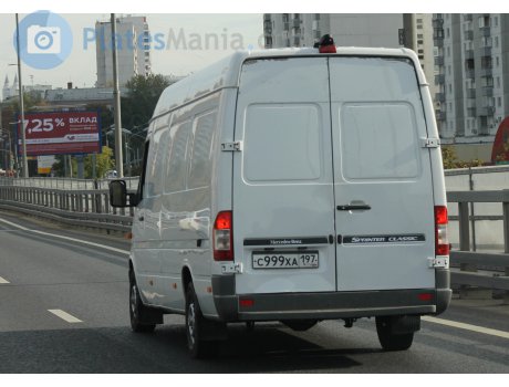 с999ха197, Mercedes-Benz Sprinter