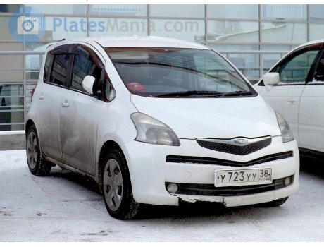 у723уу38, Toyota Ractis
