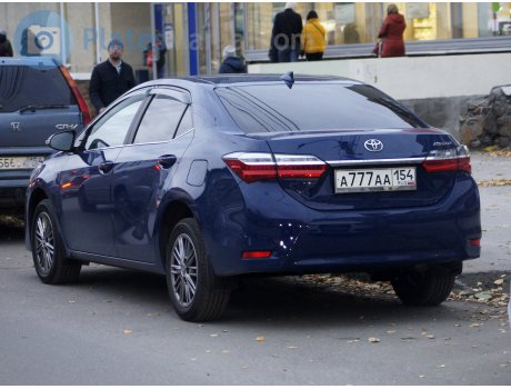 а777аа154, Toyota Corolla