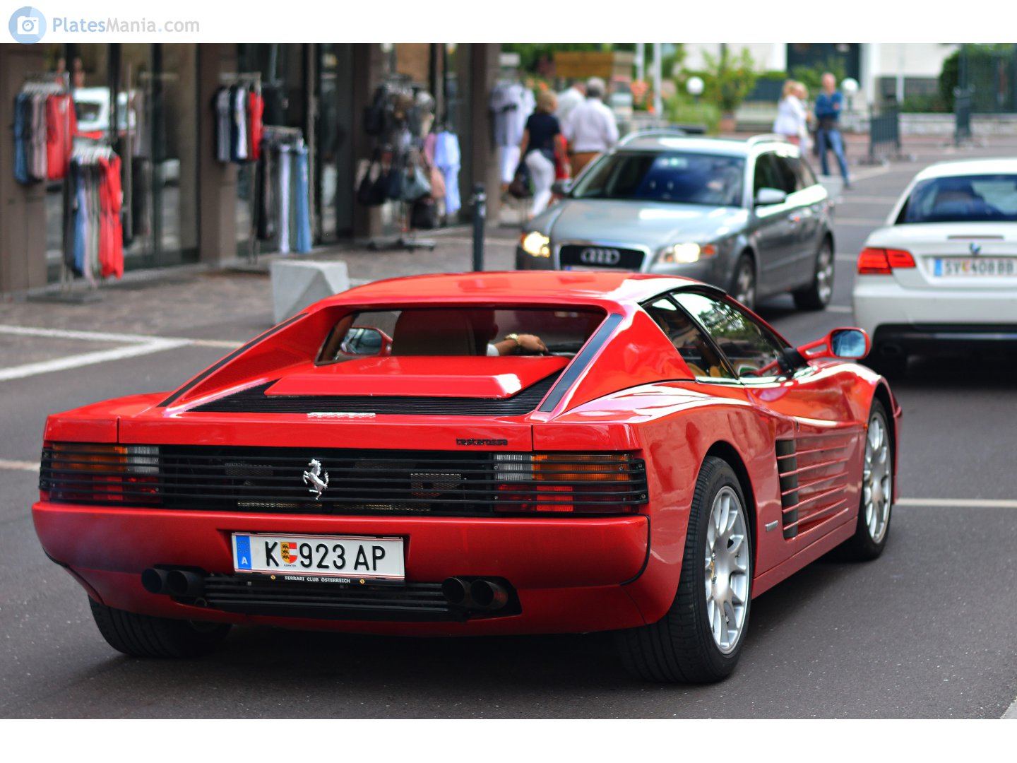 K 923 AP, Ferrari Testarossa 1st gen (F110), 1984–1991