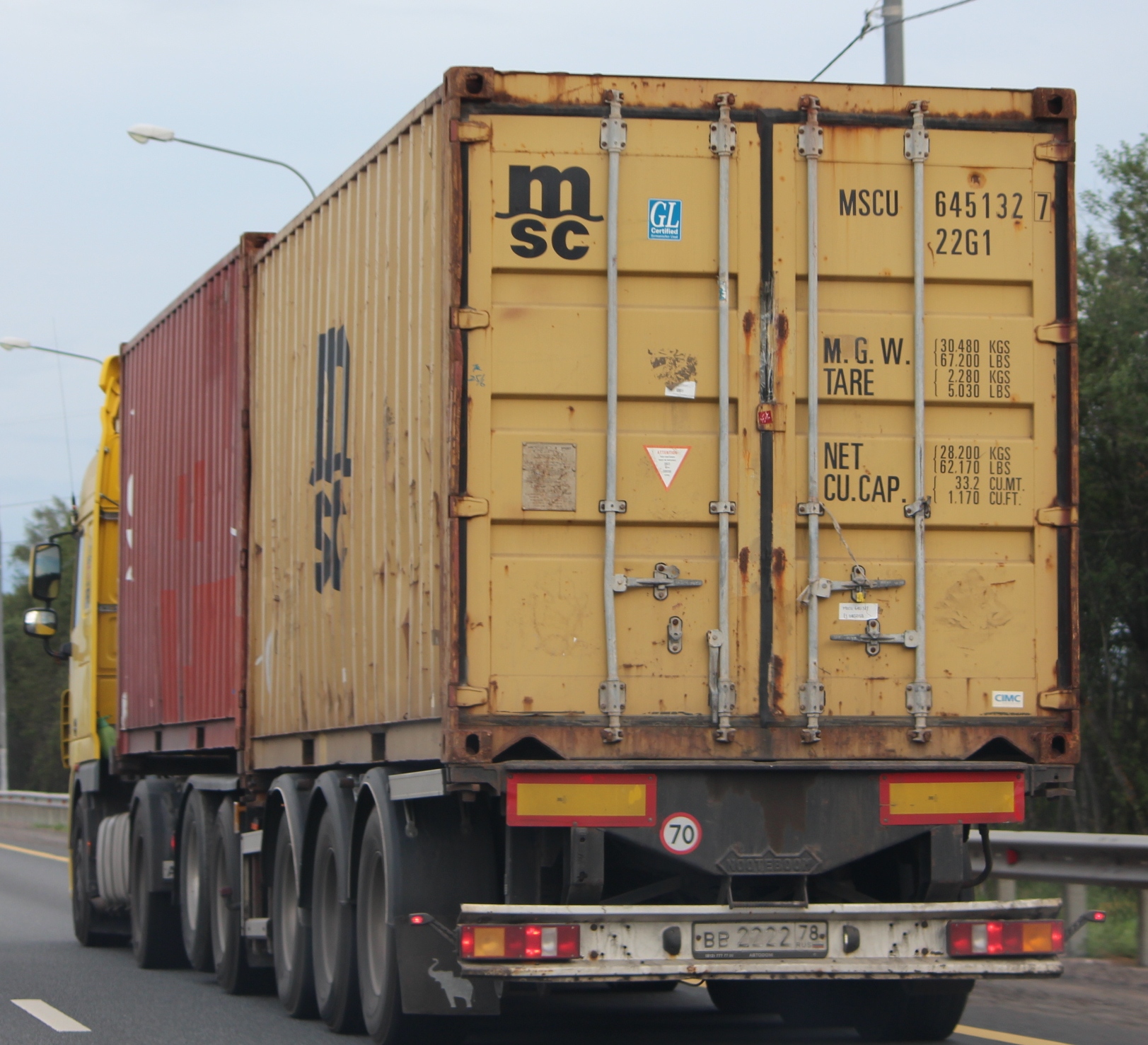 вв 2222 78, Nooteboom FT-Series 