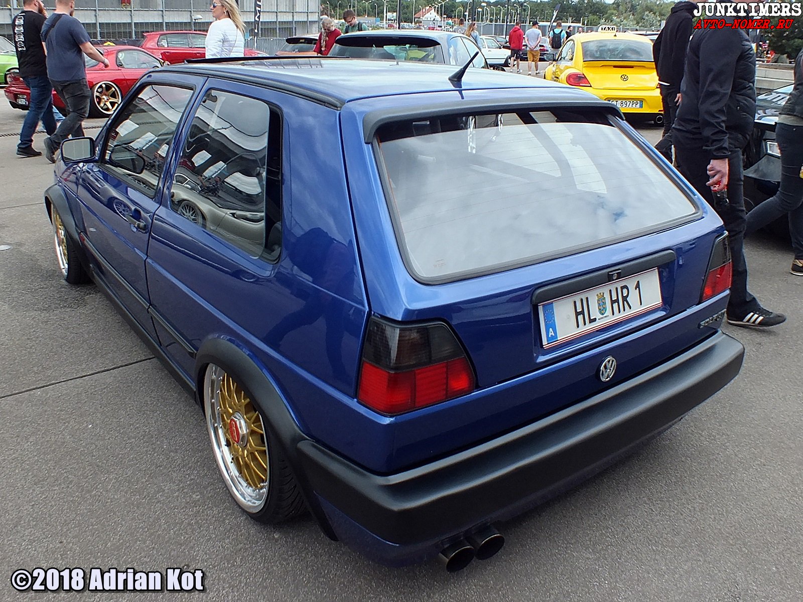 HL HR 1, Volkswagen Golf 2nd gen 3-door Hatch (19/1G), 1983–1992