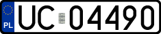 License plates of Poland, Military