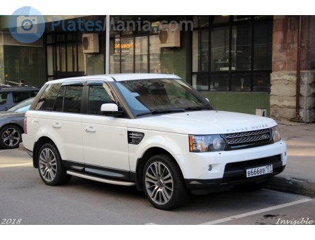 в666вв177, Land Rover Range Rover Sport