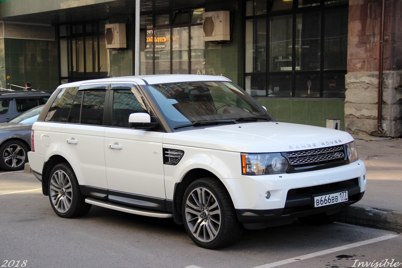 в 666 вв 177, Land Rover Range Rover Sport 1st gen (L320), 2005–2013