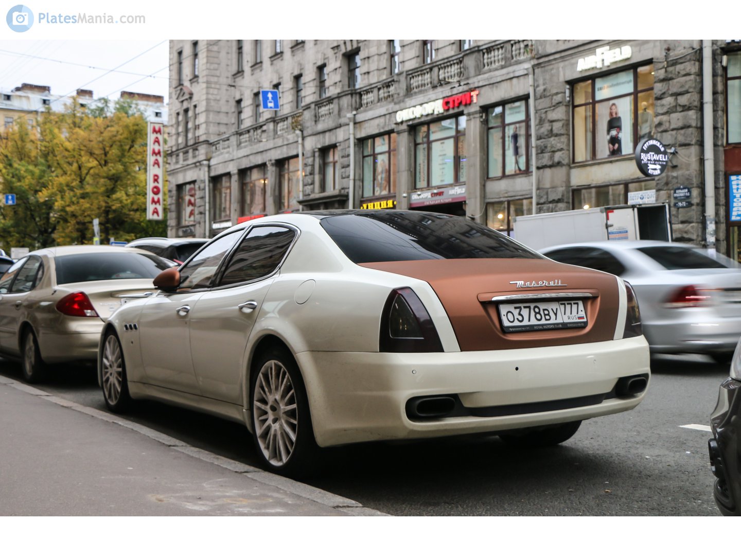 о 378 ву 777, Maserati Quattroporte 5th gen (M139), 2003–2012