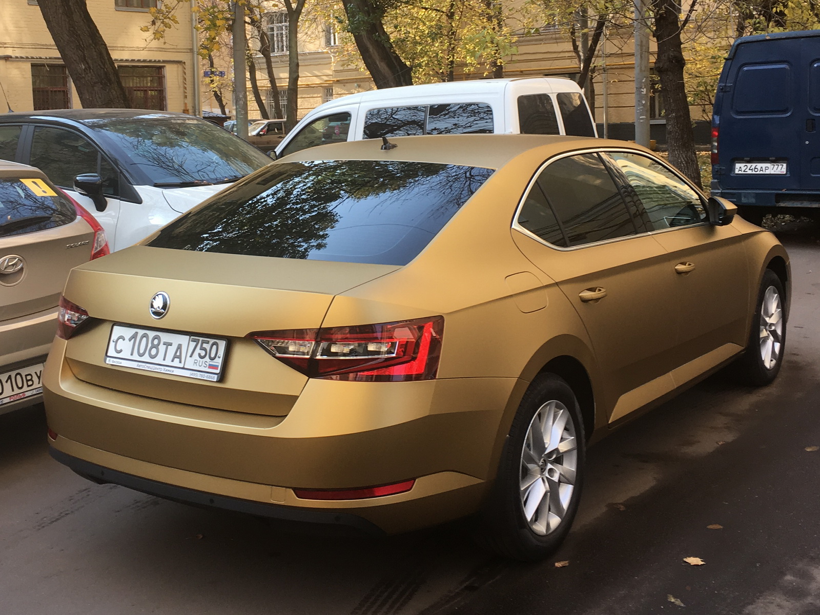 с 108 та 750, Skoda Superb 3rd gen Liftback (B8/3V3), 2015–2019