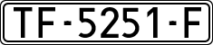 License plates of Spain, 1971 year series