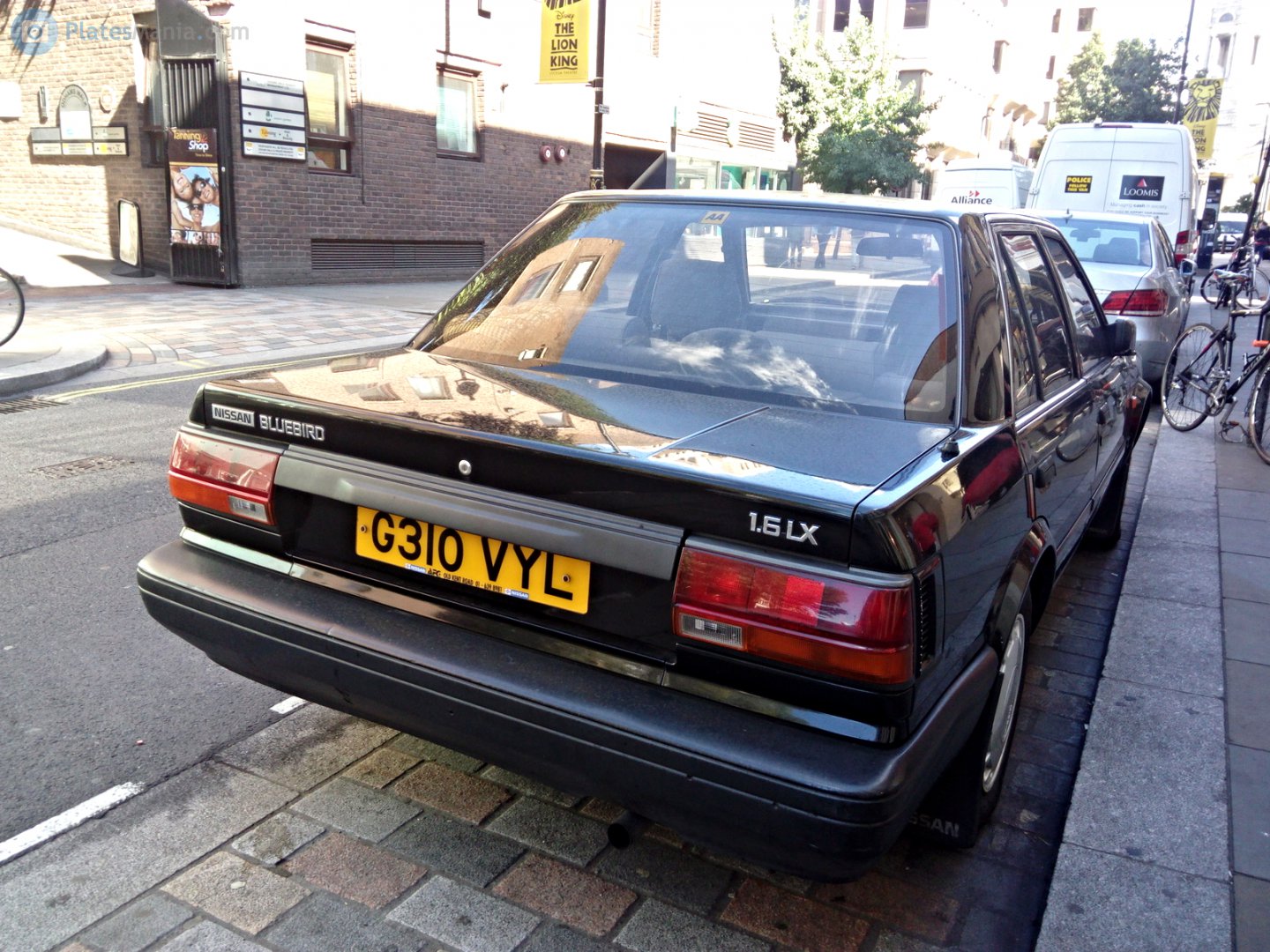 G310VYL, Nissan Bluebird 7th gen Sedan (T12/T72; EU-market), 1985–1990