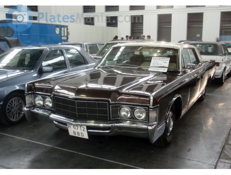 H 6712 BBD, Lincoln Continental