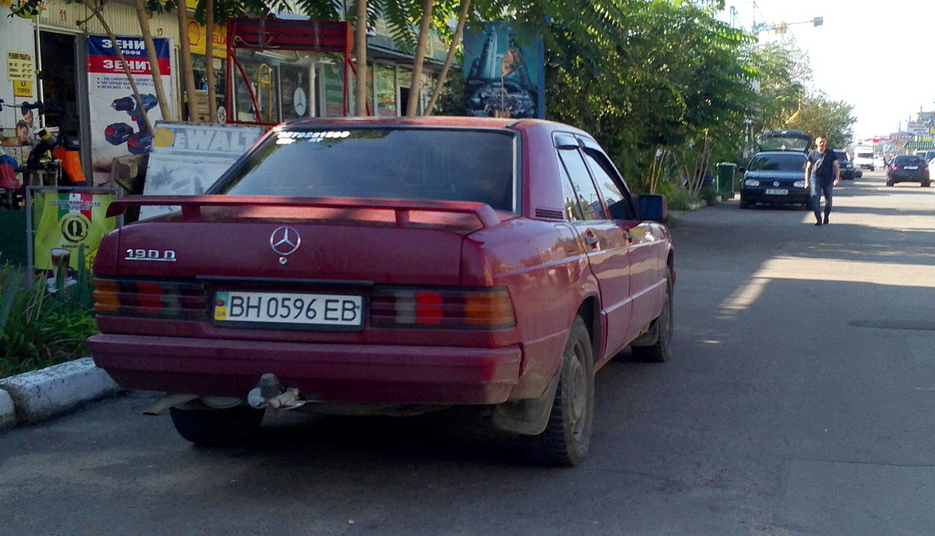 BH 0596 EB, Mercedes-Benz C-Klasse 190 Sedan (W201), 1982–1993