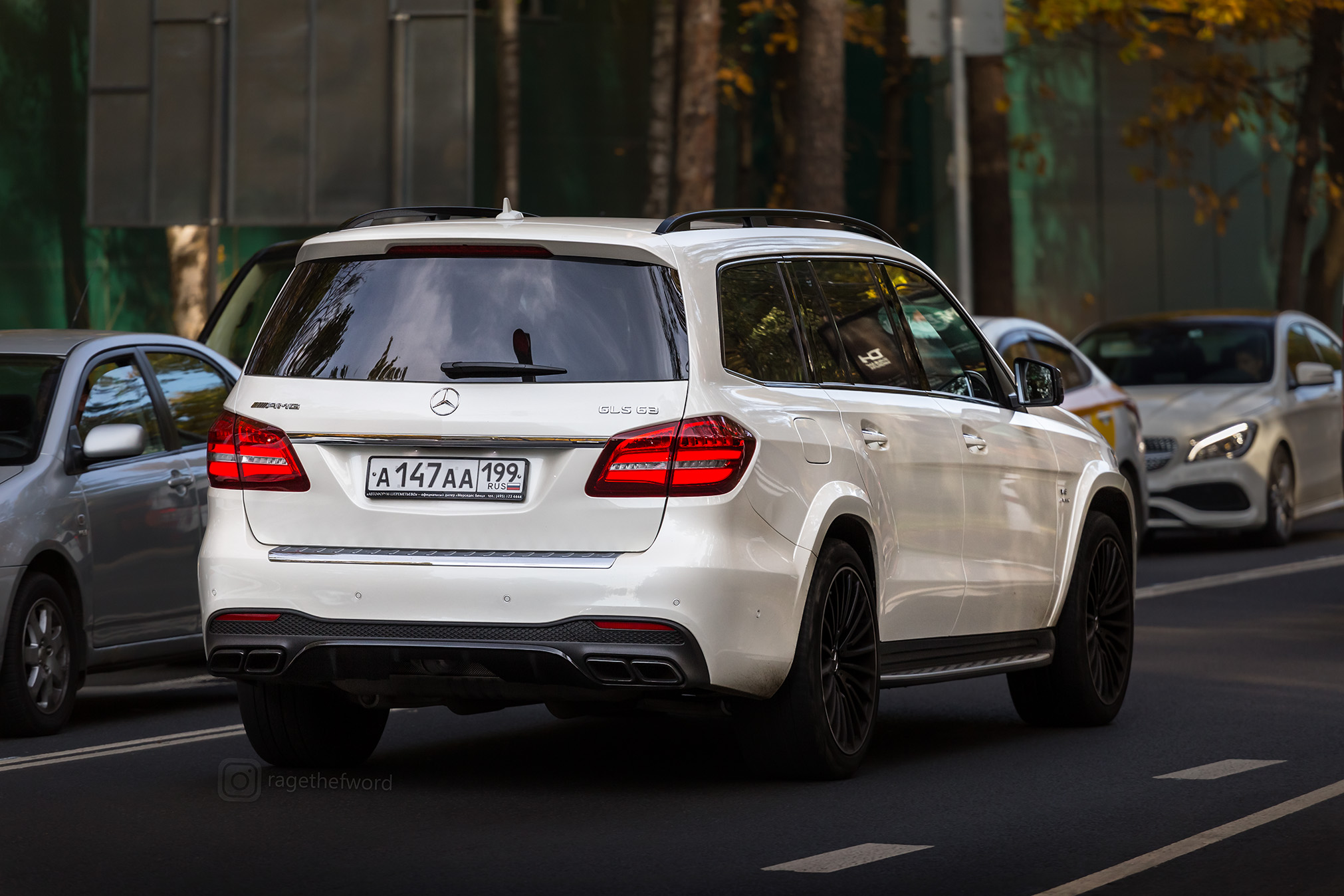 а 147 аа 199, Mercedes-Benz GLS-Klasse 1st gen (X166), 2016–2019