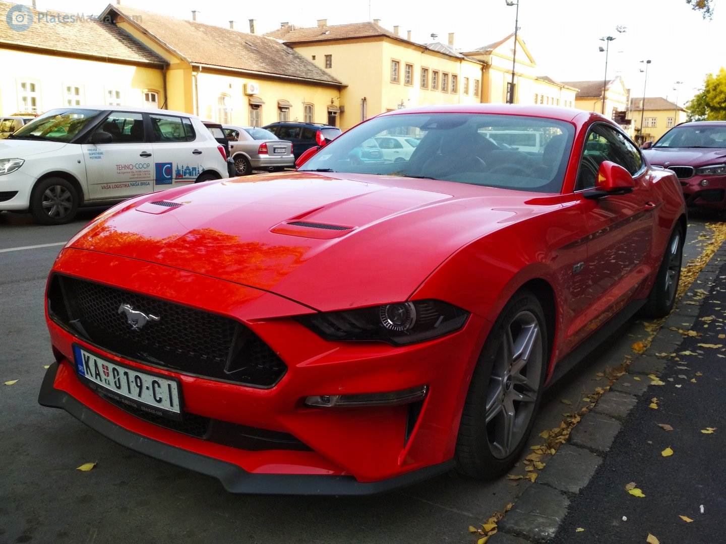 KA 019-CI, Ford Mustang 6th gen 2-door Coupé (S550), facelift, 2017–2023