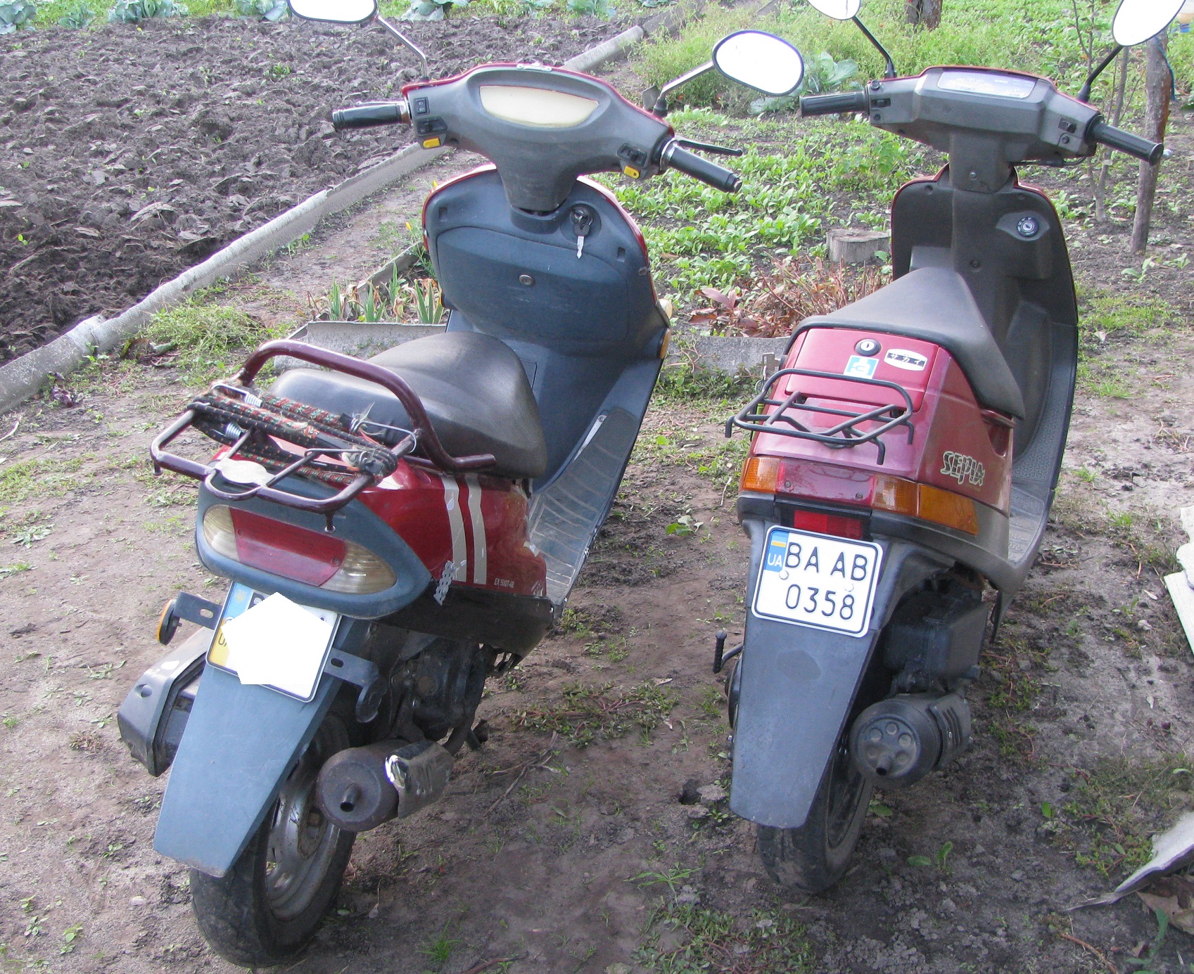 BA 0358 AB, Suzuki Sepia 