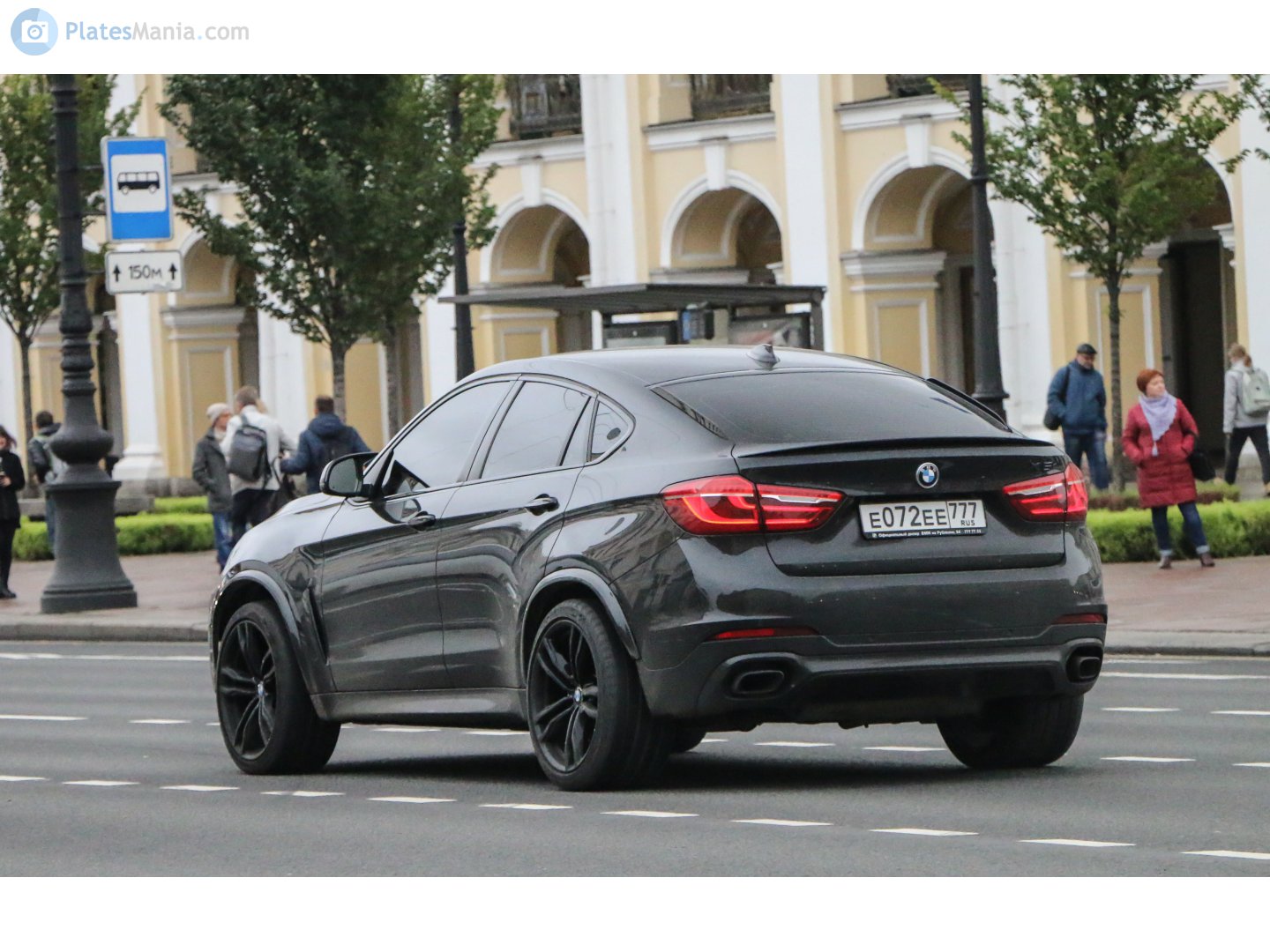 е 072 ее 777, BMW X6 2nd gen (F16), 2014–2019