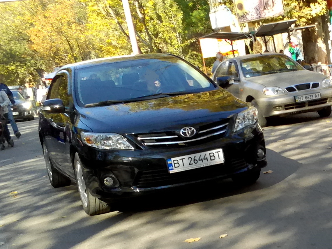 BT 2644 BT, Toyota Corolla 