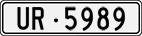 License plate of Switzerland, Cars