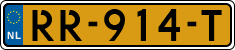 License plate of the Netherlands, Cars