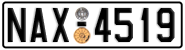 License plate of Greece, Cars