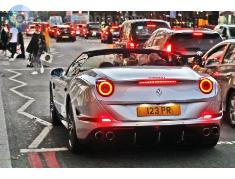 123 PR, Ferrari California