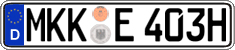 German license plate, Plates for oldtimers (type 