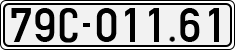 License plate of Vietnam, Cars