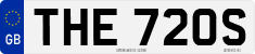 License plate of the United Kingdom, 1963 year system
