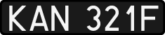 License plates of Poland, 1976 year system