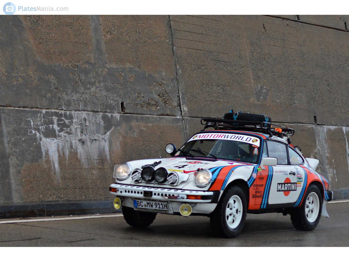 BC MW 911 H, Porsche 911 2nd gen Dakar 4×4 (953), 1984