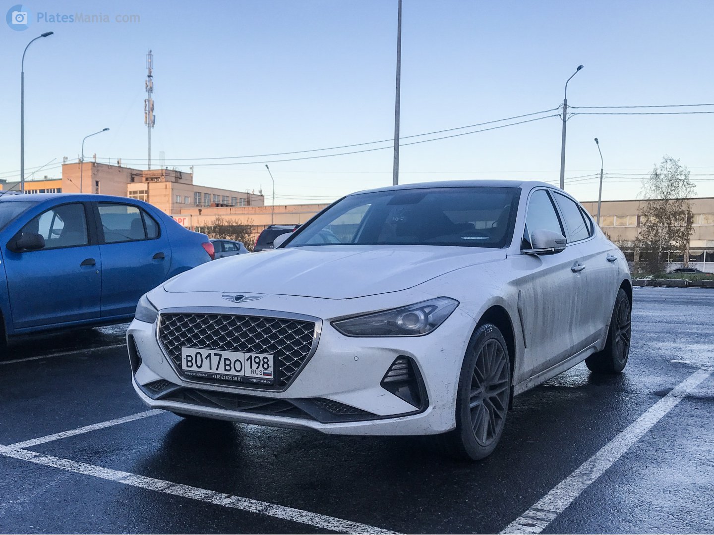 в 017 во 198, Genesis G70 1st gen Sedan (IK), 2017–2020