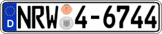 German license plate, Regional authorities