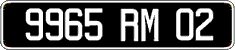 French license plate, FNI
