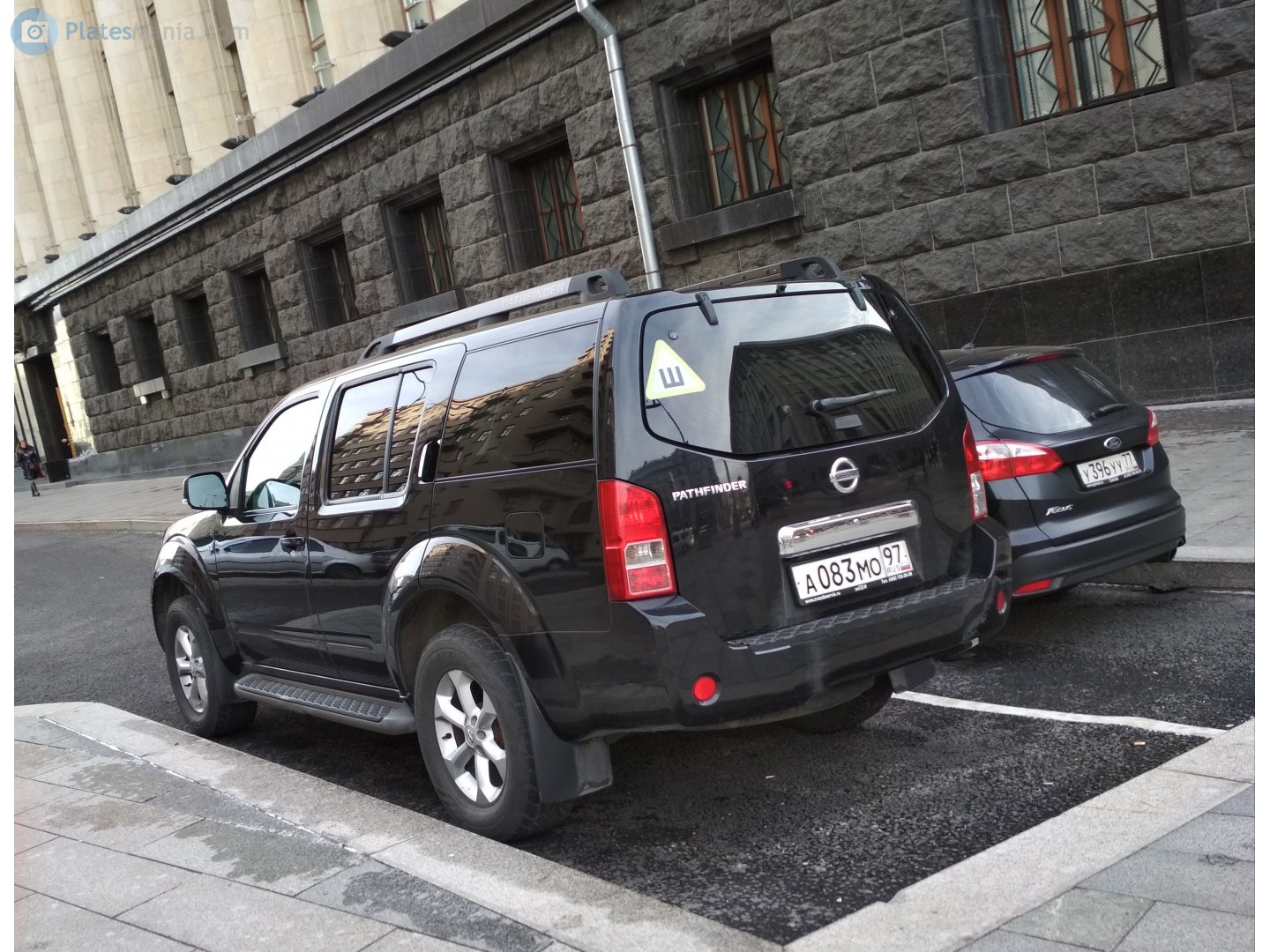 а 083 мо 97, Nissan Pathfinder 