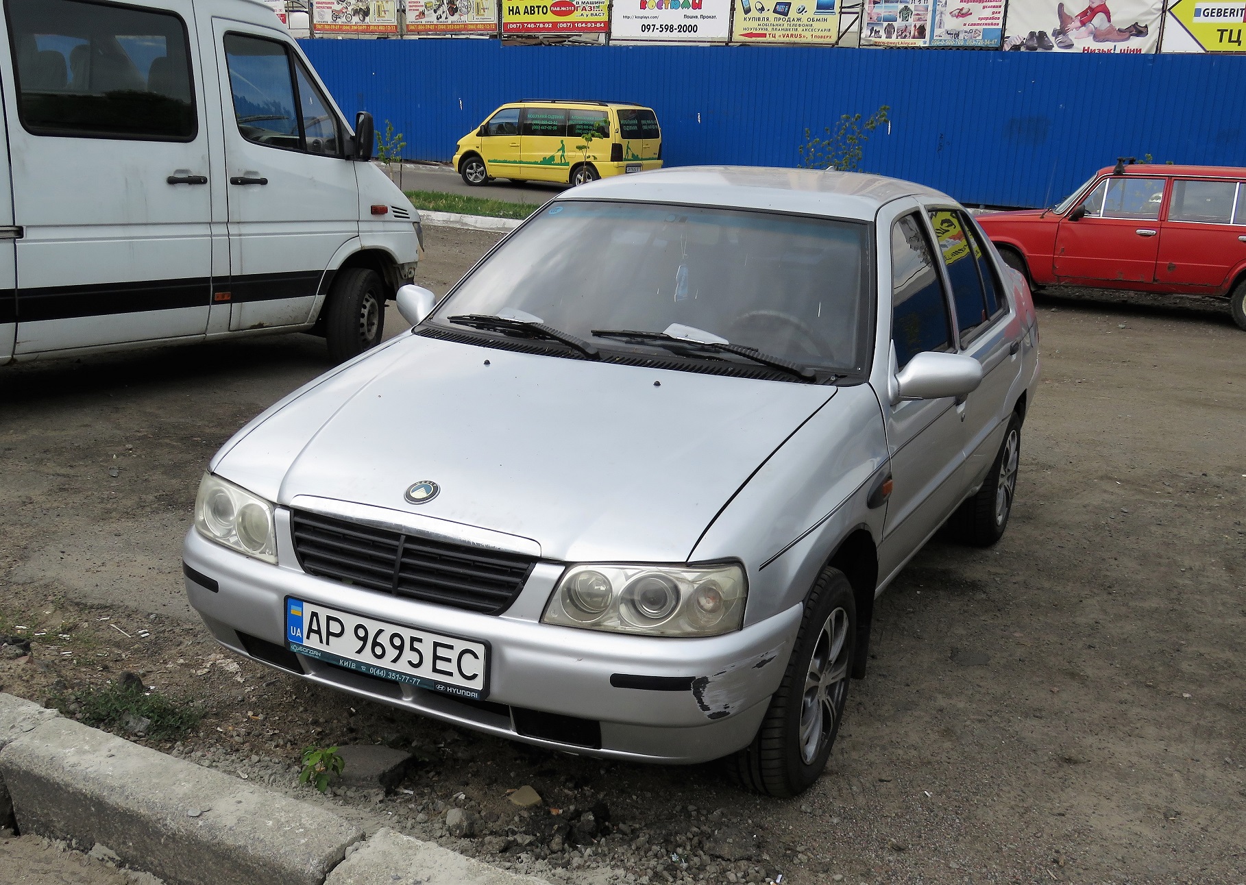 AP 9695 EC, Geely Uliou 1st gen (MR), 2003–2004