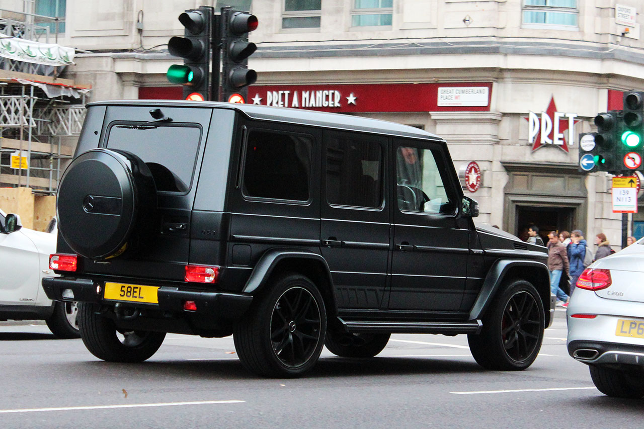 58EL, Mercedes-Benz G-Klasse 1st gen 5-door SUV (W463), 1990–2018