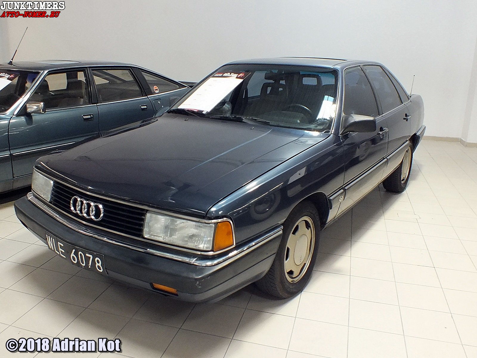 WLE 6078, Audi 5000 2nd gen Sedan (C3; 44; NA-market), 1983–1988