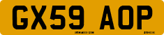 License plate of the United Kingdom, 2001 year system
