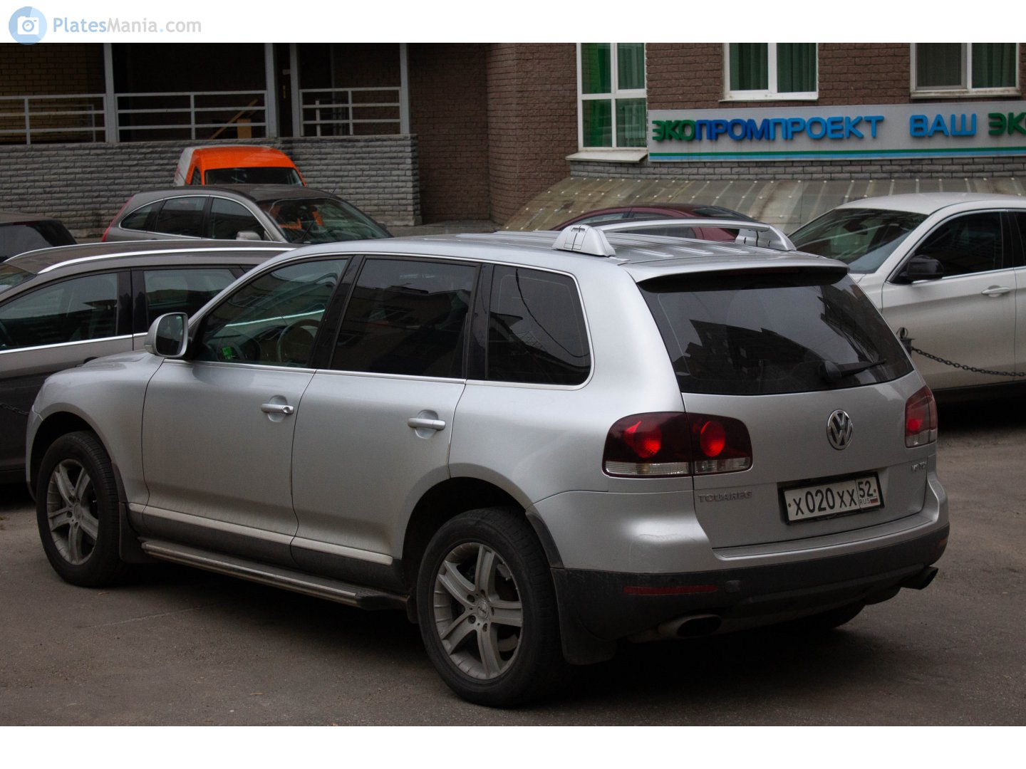 х 020 хх 52, Volkswagen Touareg 2nd gen (7P), 2010–2018