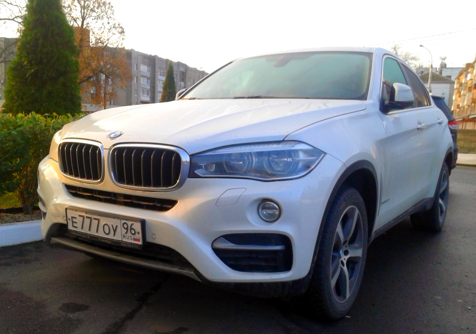 е 777 оу 96, BMW X6 2nd gen (F16), 2014–2019