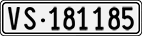 License plate of Switzerland, Cars