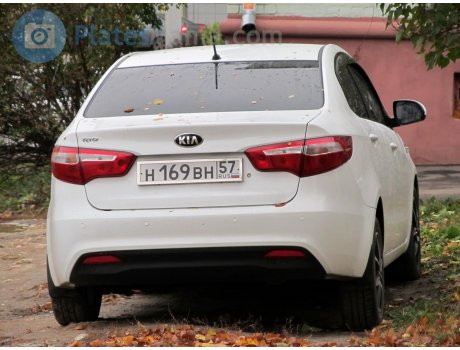 н169вн57, Kia Rio