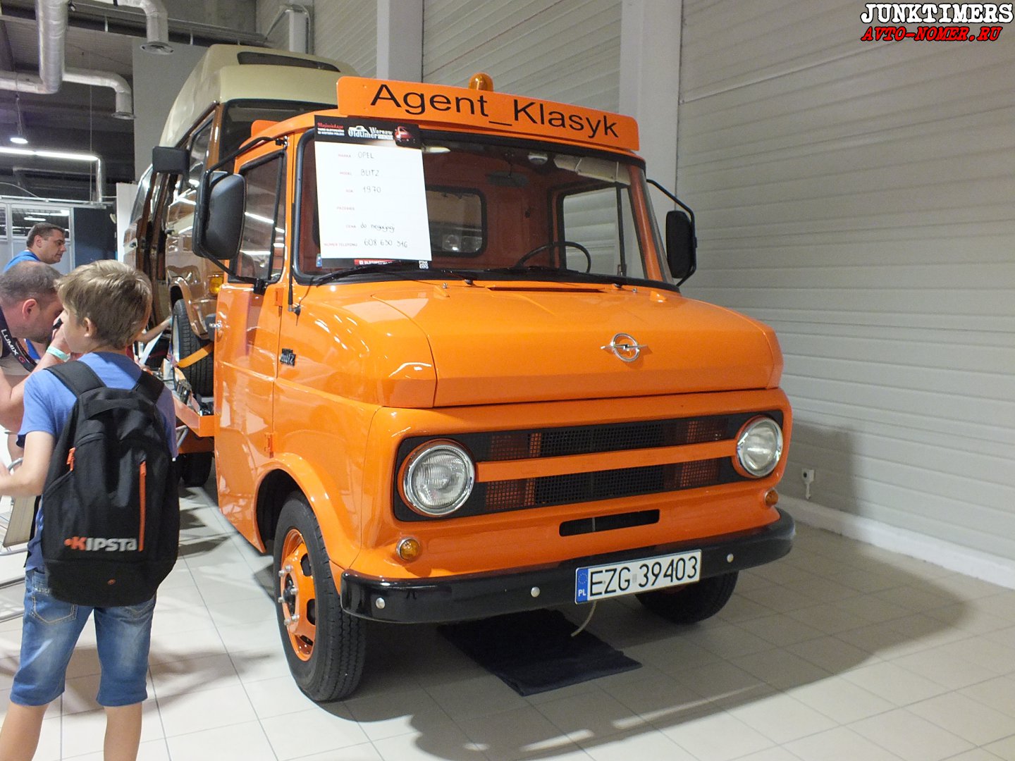 EZG 39403, Opel Blitz Truck, 1965–1975