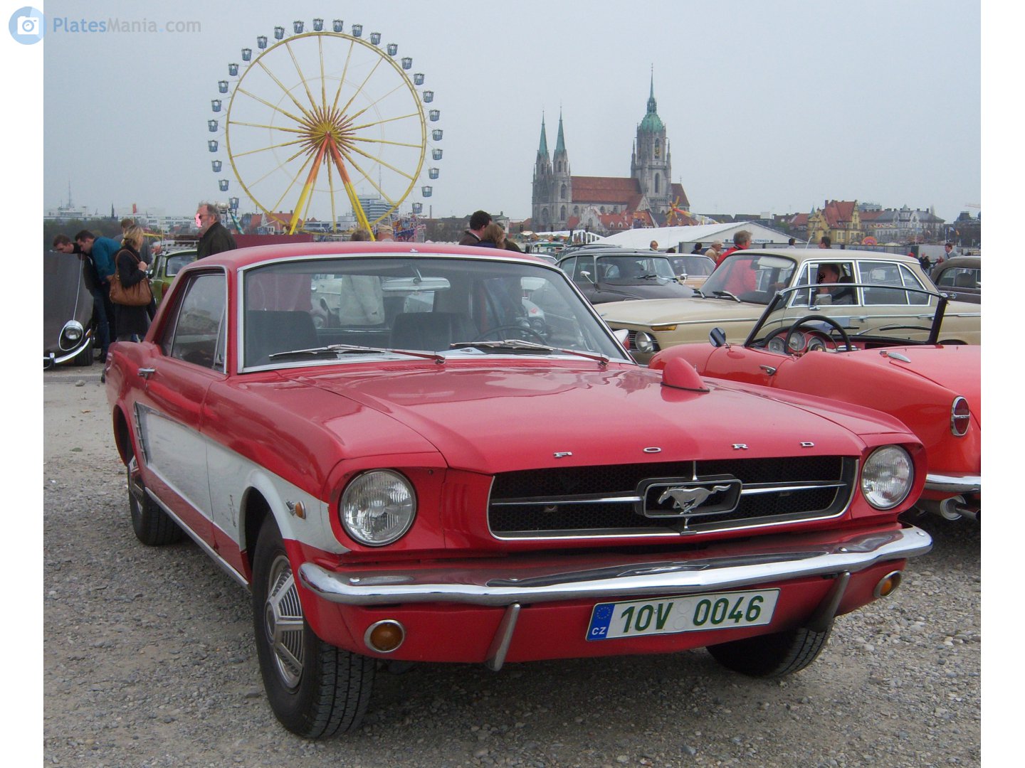 10V 0046, Ford Mustang 1st gen 2-door Hardtop Coupé (65), 1964–1970