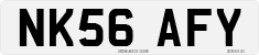 License plate of the United Kingdom, 2001 year system