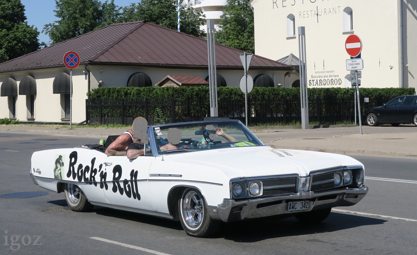 AWC 342, Buick LeSabre 3rd gen 1969 Custom Convertible (45467; B-body), 4th facelift, 1968–1969