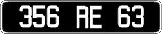 French license plate, FNI